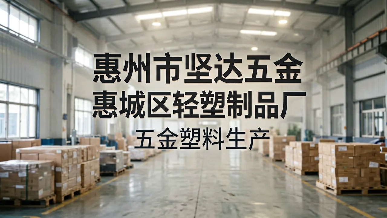 一把五金件的自白：惠城区这家工厂为何承认自己“不是万能”